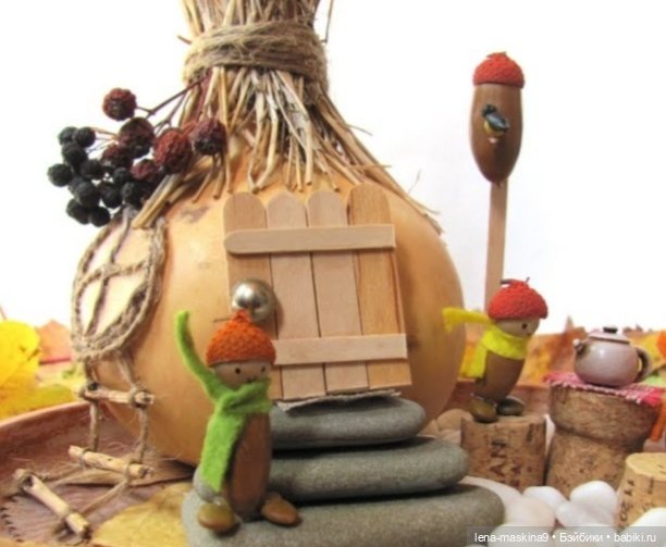 Поделки из тыквы — Другие хобби и увлечения: сад