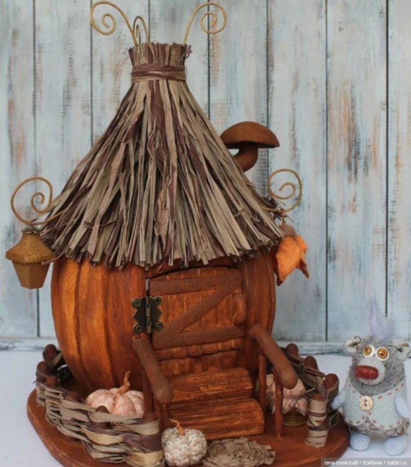 Поделки из тыквы — Другие хобби и увлечения: сад