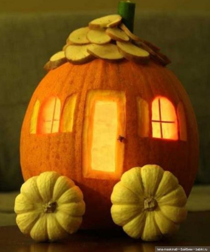 Поделки из тыквы — Другие хобби и увлечения: сад