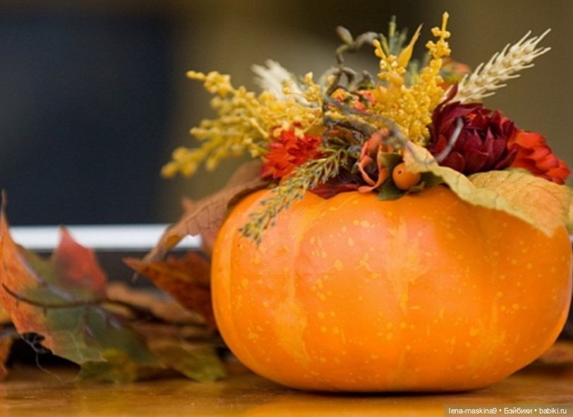 Поделки из тыквы — Другие хобби и увлечения: сад