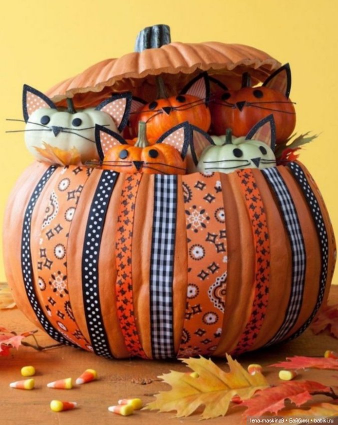 Поделки из тыквы — Другие хобби и увлечения: сад (фото 8)