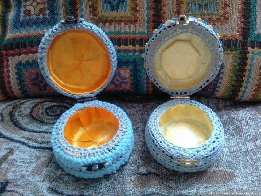 Шкатулки из бисера, и не только они)