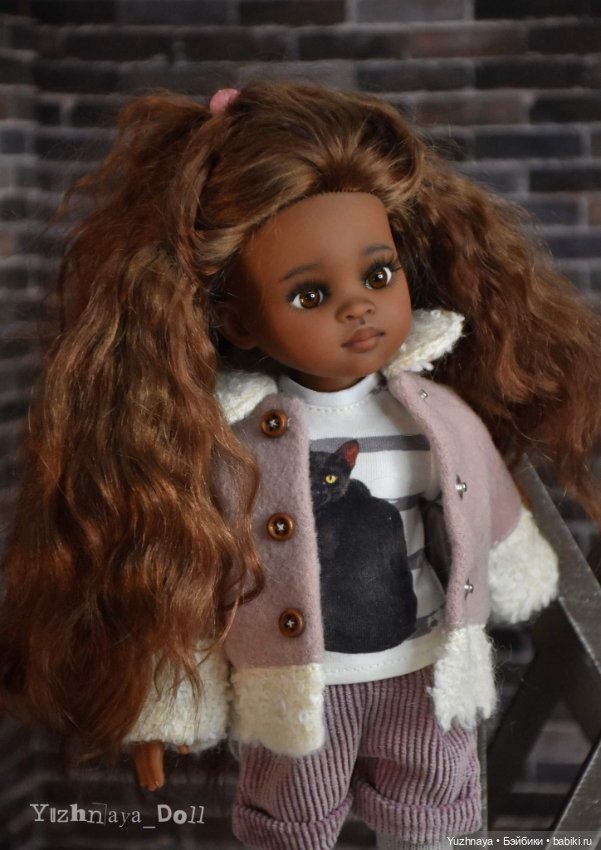 Ваниль с шоколадом — ООАК Paola Reina (Паола Рейна) и испанских кукол: перерисовка