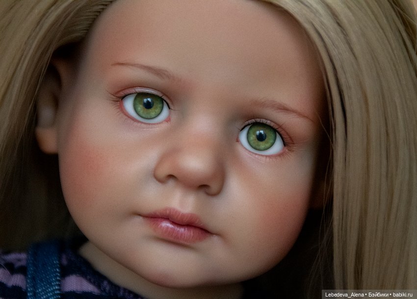 Малышка Лотта — ООАК и кастом кукол Gotz (Готц): перерисовка (фото 3)