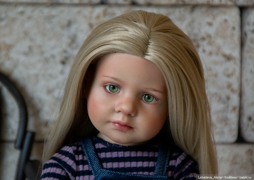 Малышка Лотта — ООАК и кастом кукол Gotz (Готц): перерисовка (фото 6)