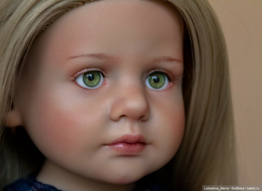 Малышка Лотта — ООАК и кастом кукол Gotz (Готц): перерисовка (фото 2)