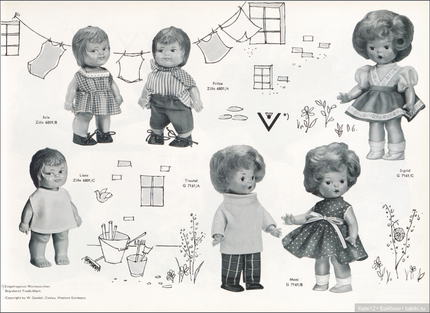 EVA HARTA от Goebel 1960 год КАТАЛОГ (фото 8)