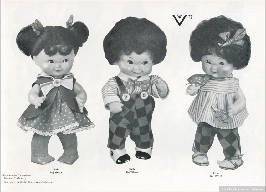 EVA HARTA от Goebel 1960 год КАТАЛОГ