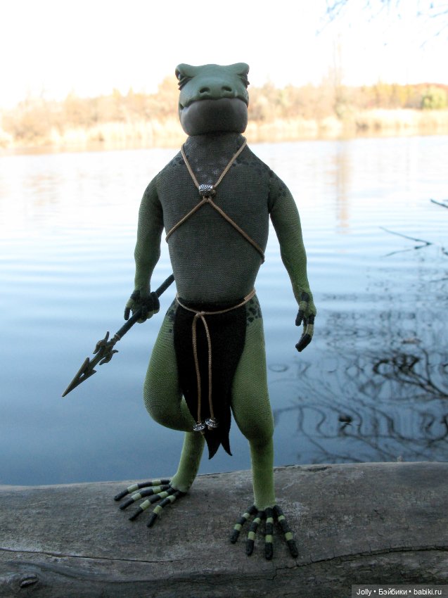 Скуат из Народа Дождя — Авторские куклы ручной работы: текстильные (фото 3)