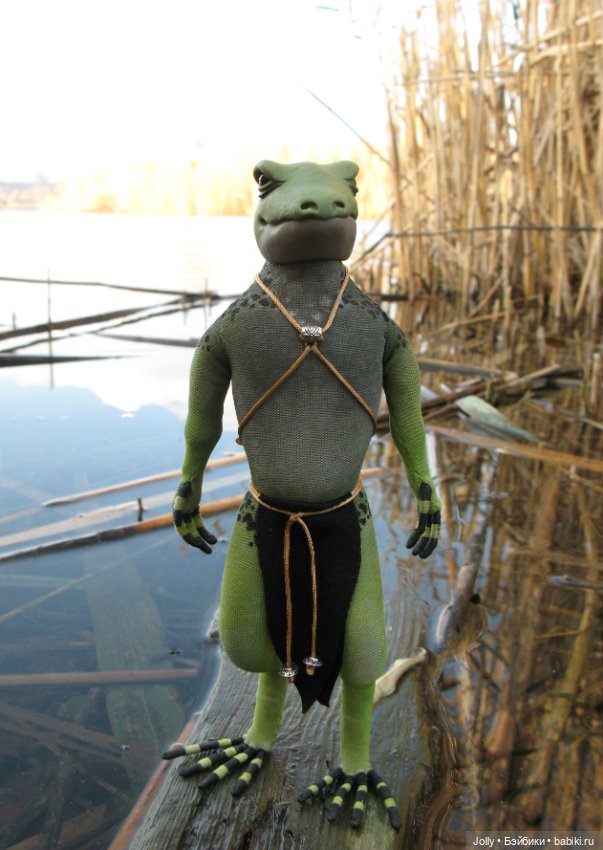 Скуат из Народа Дождя — Авторские куклы ручной работы: текстильные