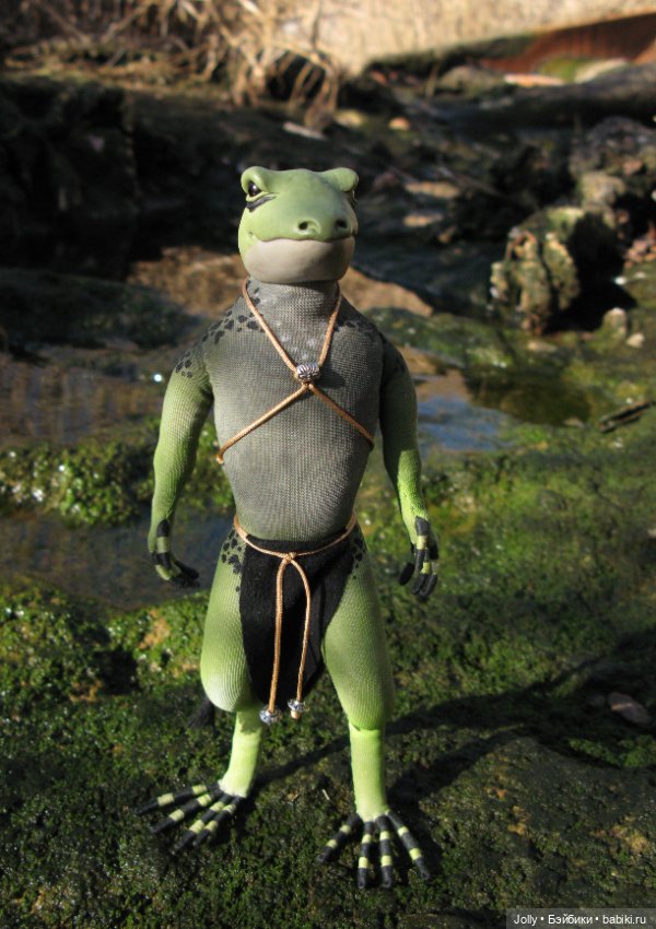 Скуат из Народа Дождя — Авторские куклы ручной работы: текстильные (фото 10)