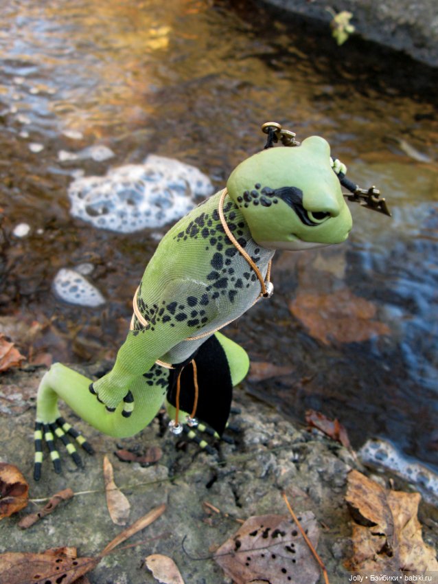 Скуат из Народа Дождя — Авторские куклы ручной работы: текстильные (фото 5)