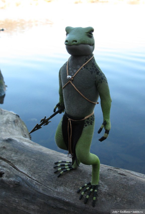 Скуат из Народа Дождя — Авторские куклы ручной работы: текстильные (фото 4)