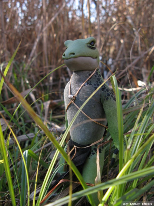 Скуат из Народа Дождя — Авторские куклы ручной работы: текстильные (фото 9)