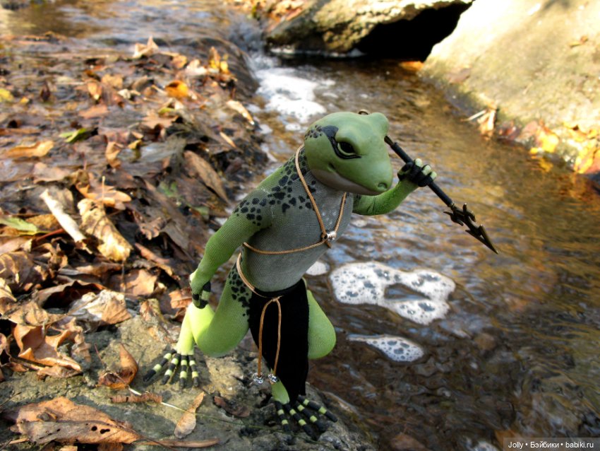 Скуат из Народа Дождя — Авторские куклы ручной работы: текстильные (фото 6)