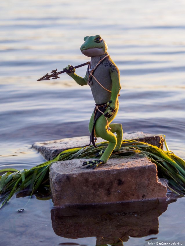 Скуат из Народа Дождя — Авторские куклы ручной работы: текстильные (фото 2)