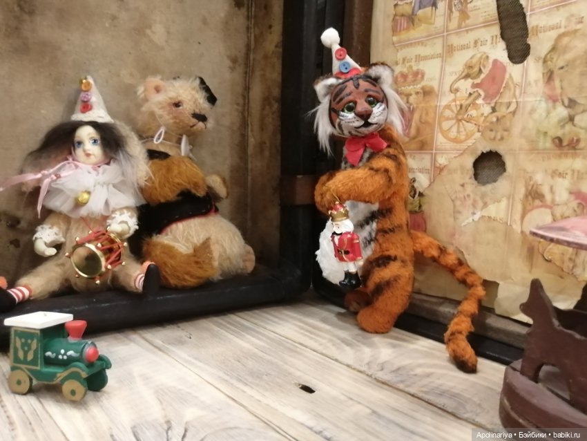 Paul тигрёнок-тедди — Авторские мишки Тедди и друзья: фото