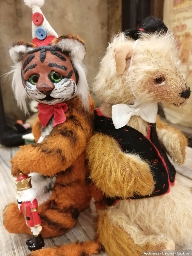 Paul тигрёнок-тедди — Авторские мишки Тедди и друзья: фото (фото 2)