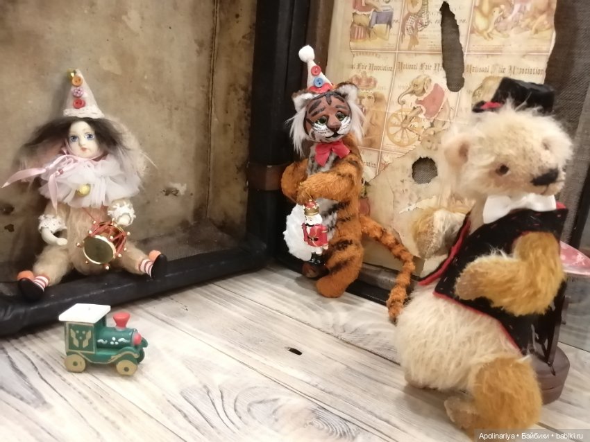 Paul тигрёнок-тедди — Авторские мишки Тедди и друзья: фото (фото 10)