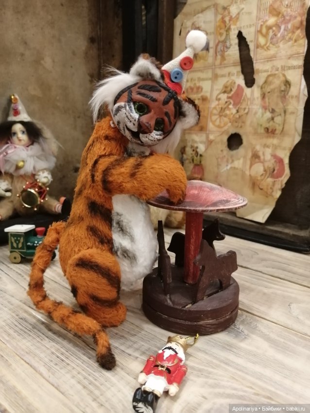 Paul тигрёнок-тедди — Авторские мишки Тедди и друзья: фото