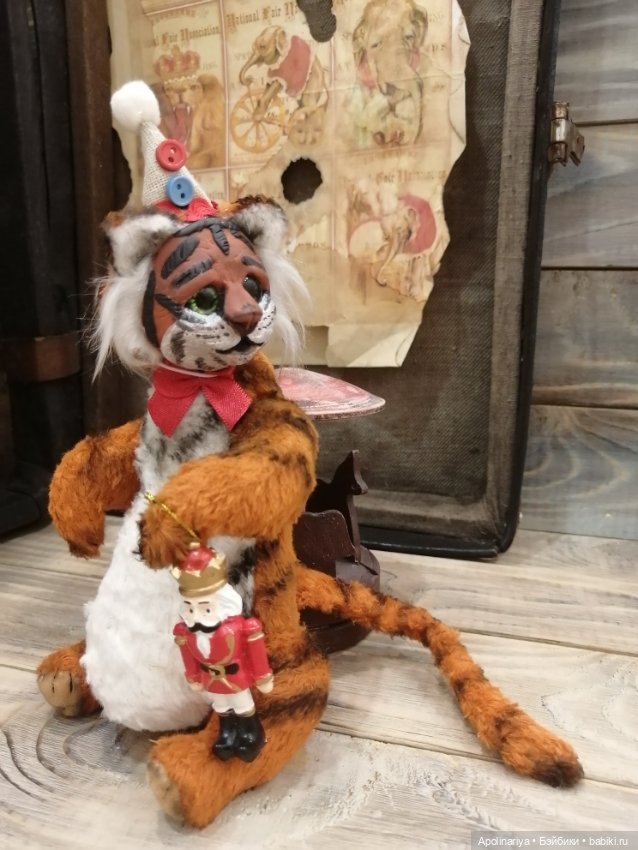 Paul тигрёнок-тедди — Авторские мишки Тедди и друзья: фото