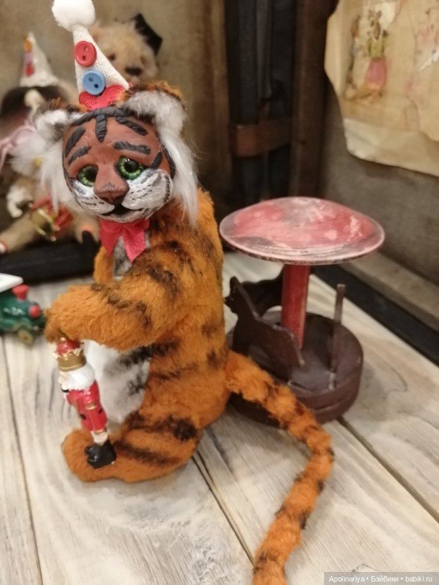 Paul тигрёнок-тедди — Авторские мишки Тедди и друзья: фото