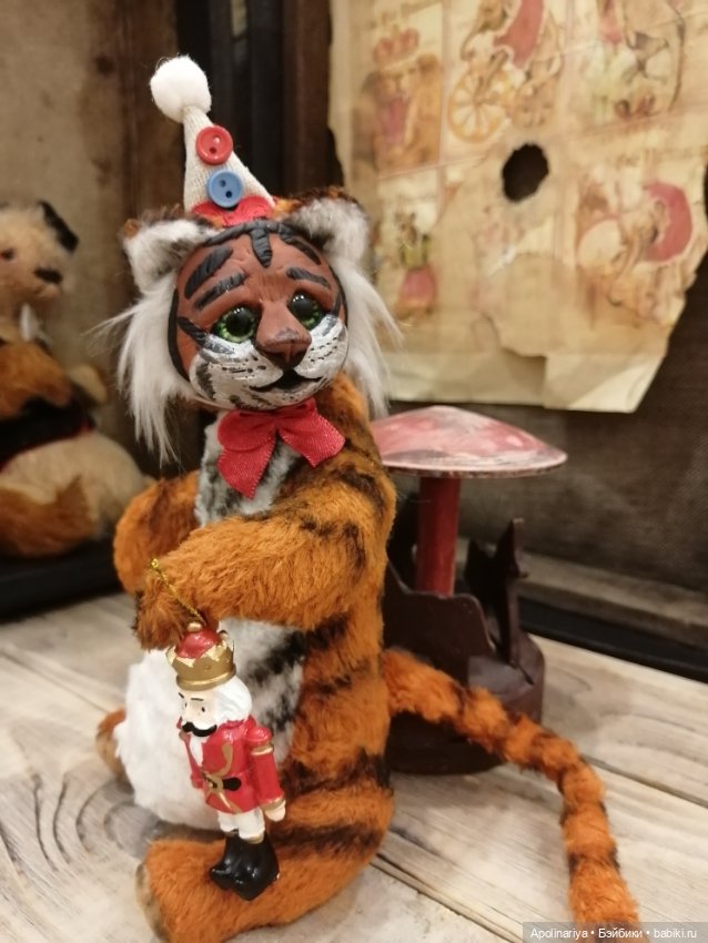 Paul тигрёнок-тедди — Авторские мишки Тедди и друзья: фото