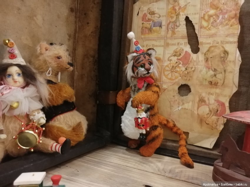 Paul тигрёнок-тедди — Авторские мишки Тедди и друзья: фото