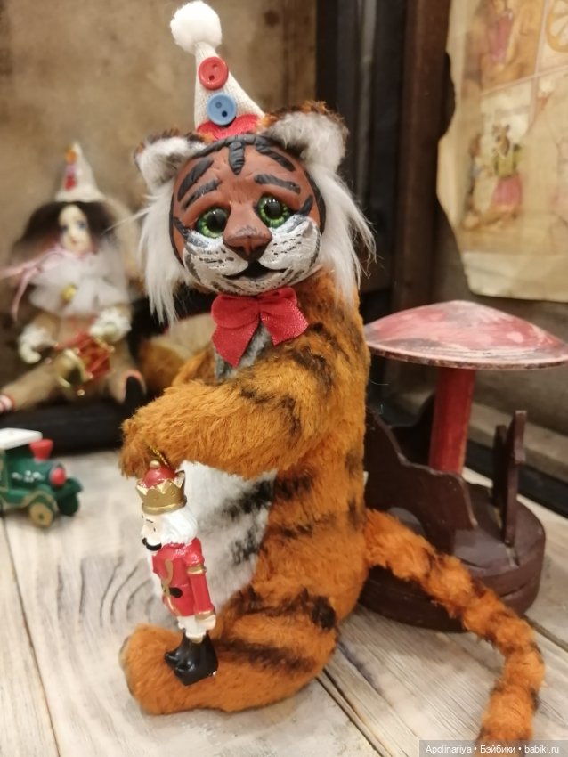 Paul тигрёнок-тедди — Авторские мишки Тедди и друзья: фото