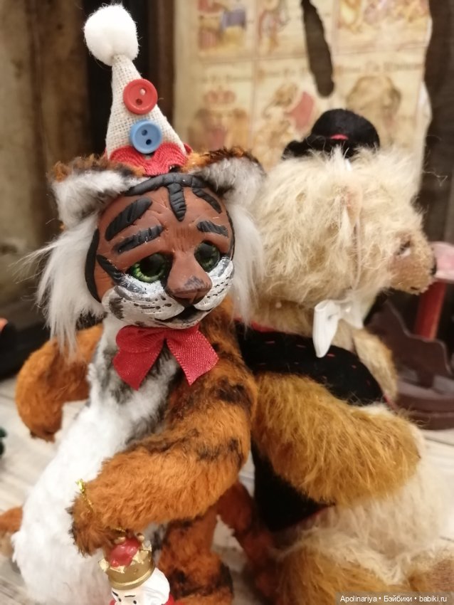 Paul тигрёнок-тедди — Авторские мишки Тедди и друзья: фото (фото 3)