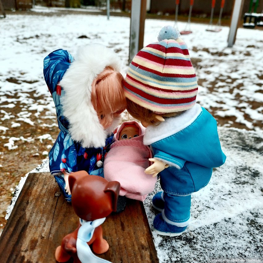 Первый снег позвал гулять (фото 7)