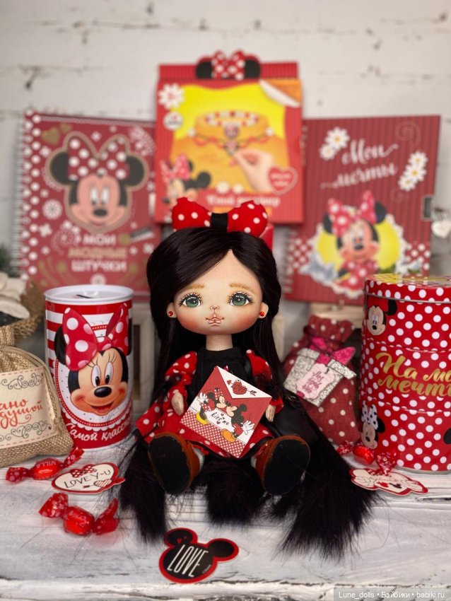 Кукла ручной работы из хлопка (фото 6)