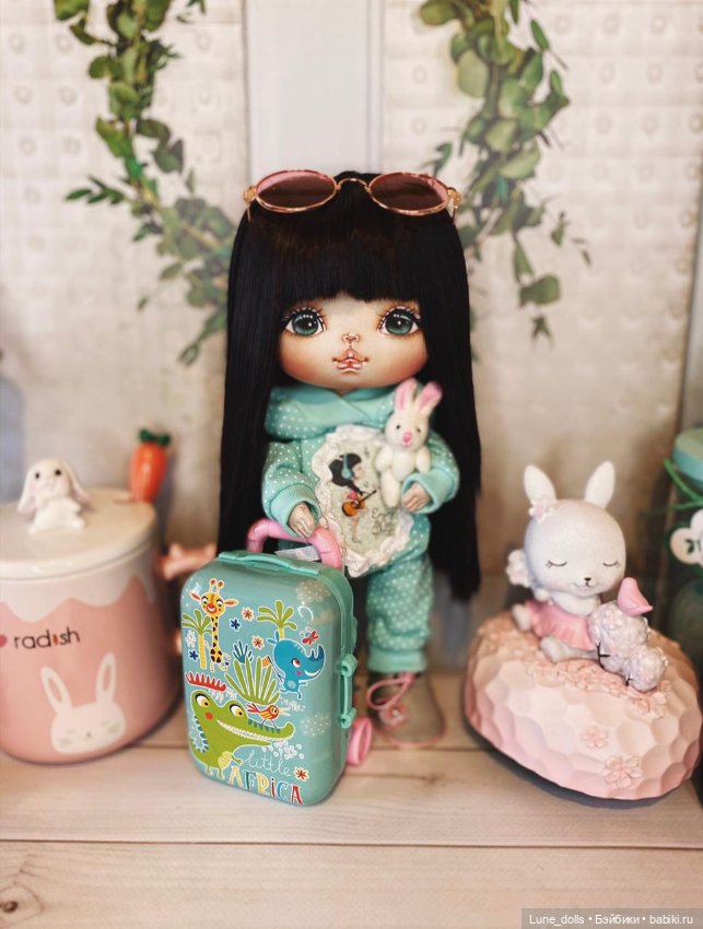 Кукла ручной работы из хлопка (фото 8)