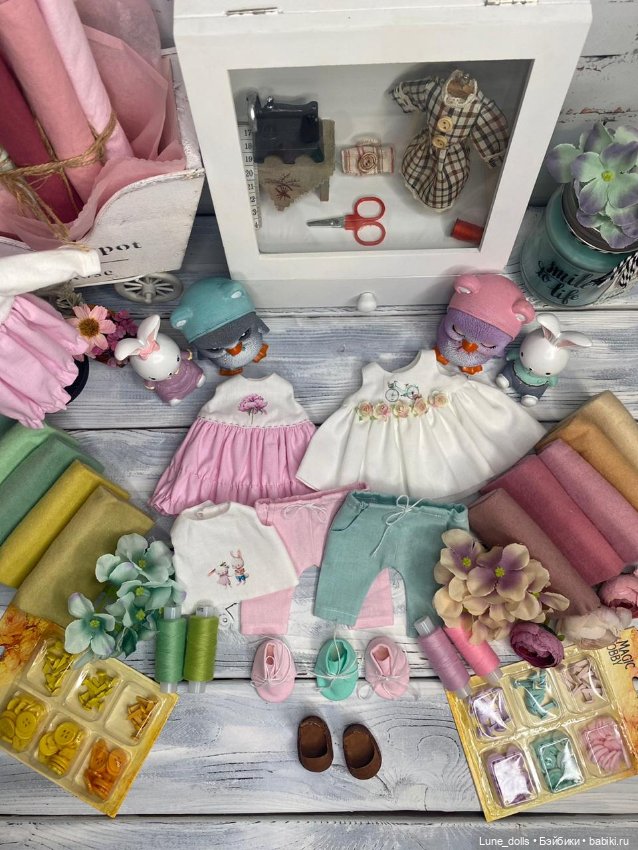 Кукла ручной работы из хлопка