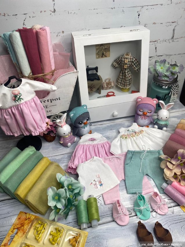 Кукла ручной работы из хлопка