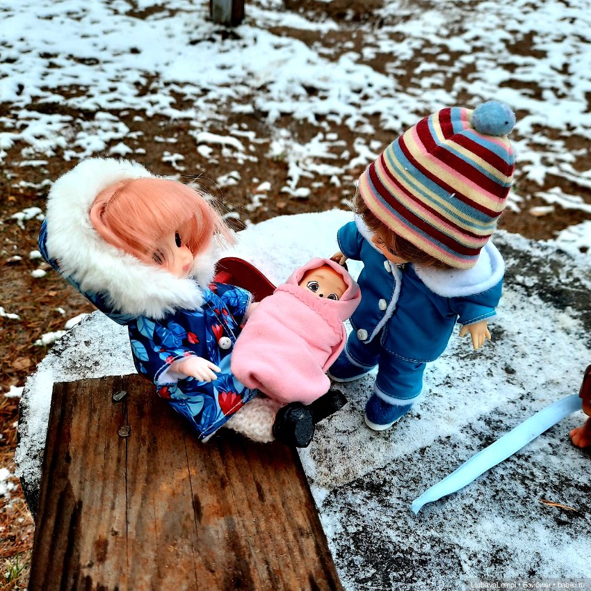 Первый снег позвал гулять (фото 6)