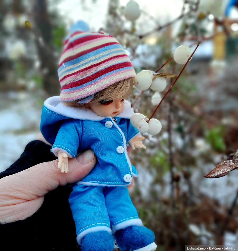 Первый снег позвал гулять (фото 9)