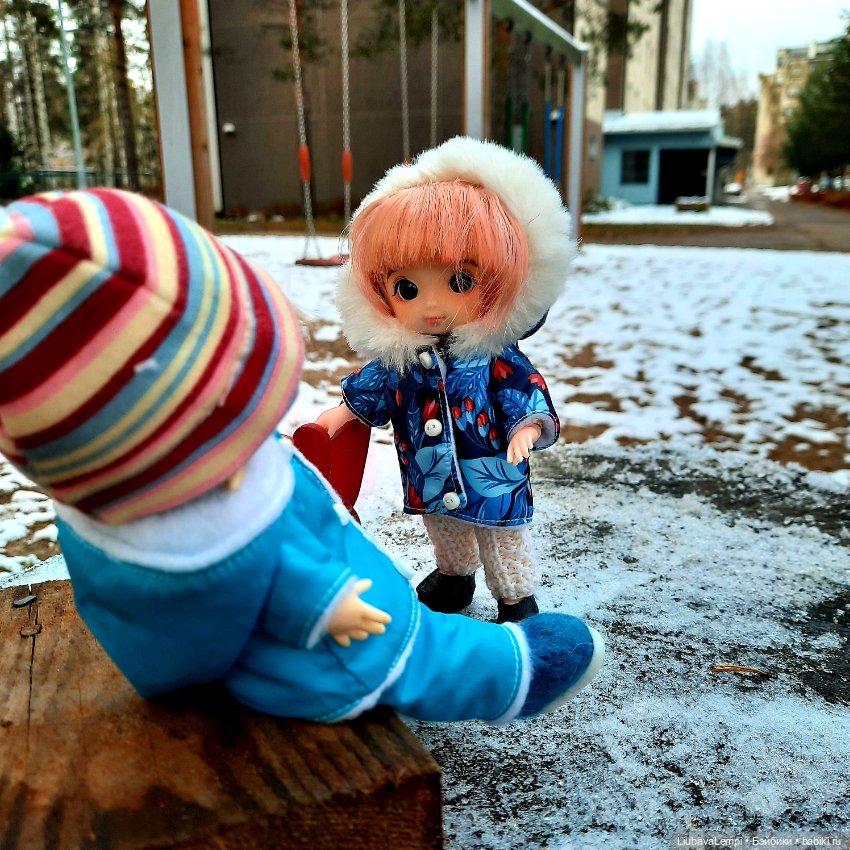 Первый снег позвал гулять (фото 5)