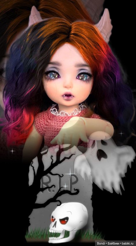 Хеллоуин с разными кукло-жителями (фото 4)