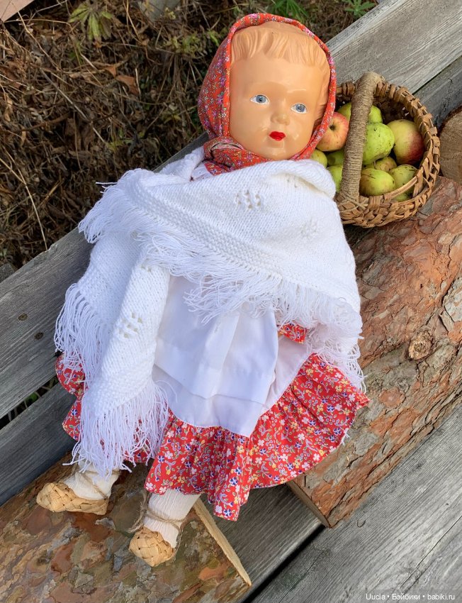 Осеннее настроение — Советские винтажные куклы (СССР): Ленигрушка