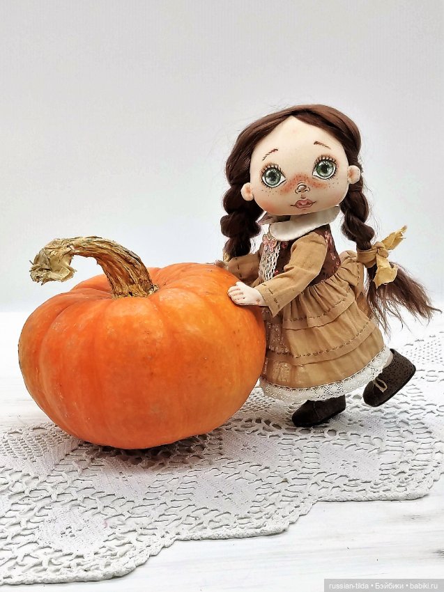 Фотосессия в Хэллоуин — Авторские текстильные куклы: Вальдорфские