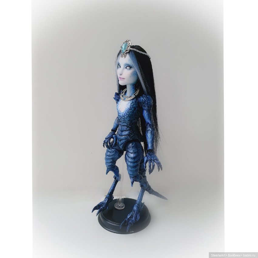 Дракон цвета ночи ООАК МХ (фото 5)