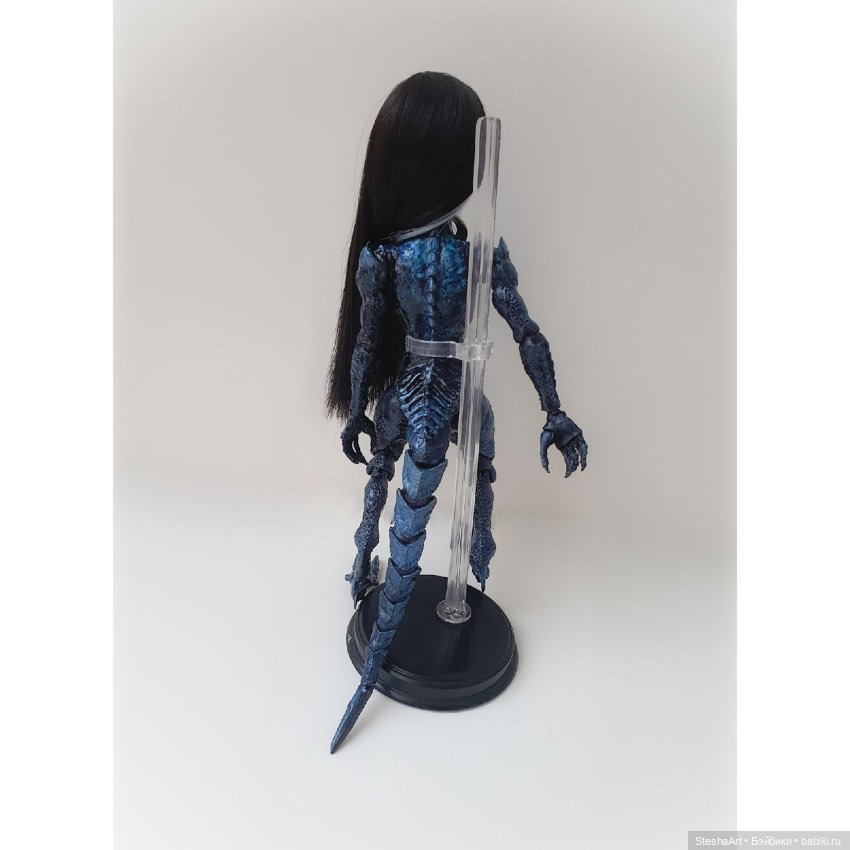 Дракон цвета ночи ООАК МХ (фото 6)