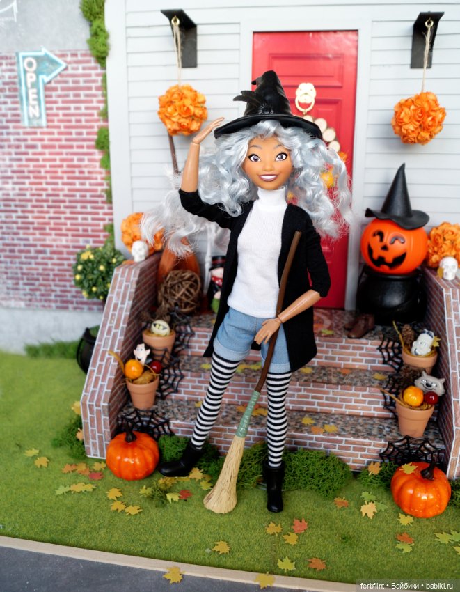 Хэллоуин в Кумандре — Куклы Disney Animators и Принцессы Диснея: Disney Store