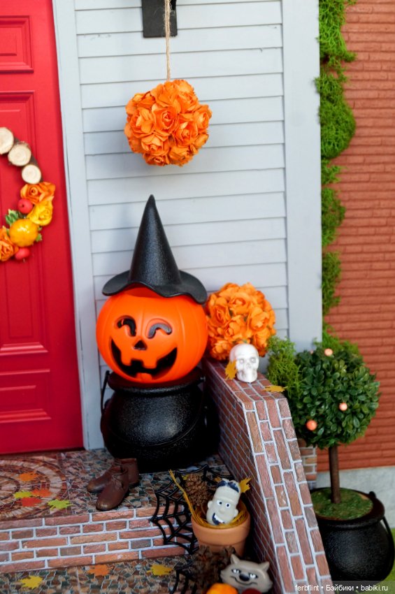 Завершая Хэллоуин — Румбоксы и кукольные интерьеры: фото (фото 3)