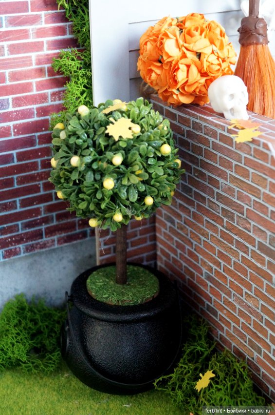 Завершая Хэллоуин — Румбоксы и кукольные интерьеры: фото