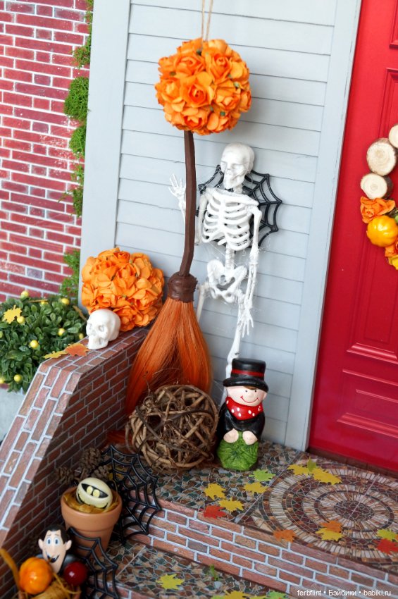 Завершая Хэллоуин — Румбоксы и кукольные интерьеры: фото (фото 2)