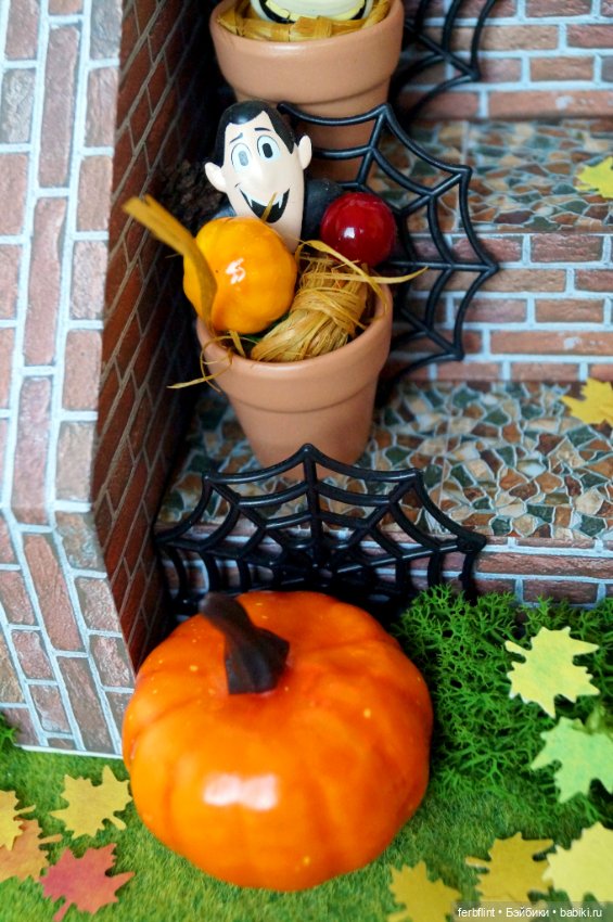 Завершая Хэллоуин — Румбоксы и кукольные интерьеры: фото