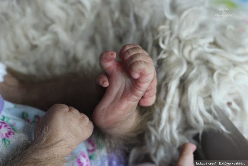 Обезьянка Чика. Молд Hillary by Jade Warner