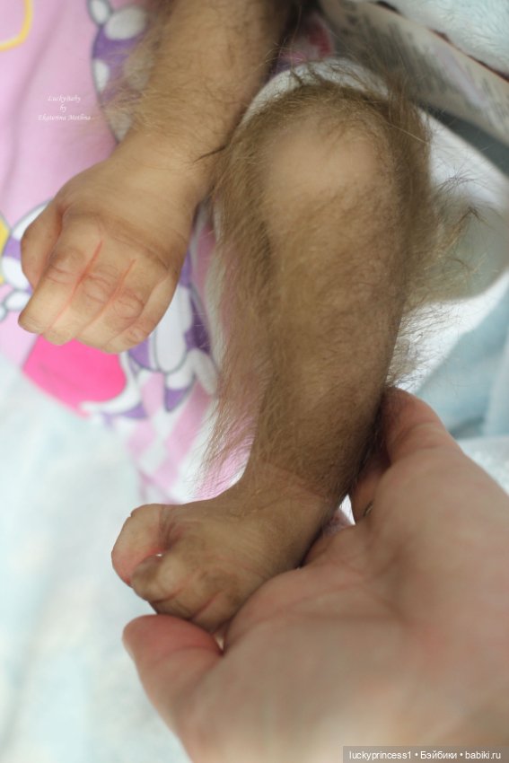 Обезьянка Чика. Молд Hillary by Jade Warner